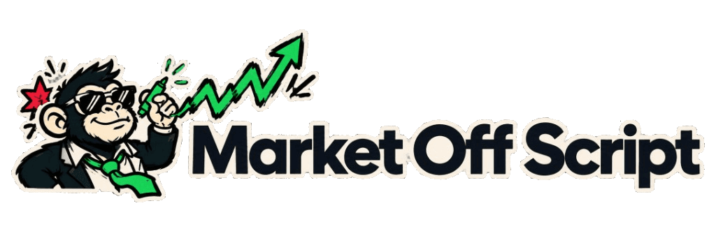 MarketOff Script — monkey mascot